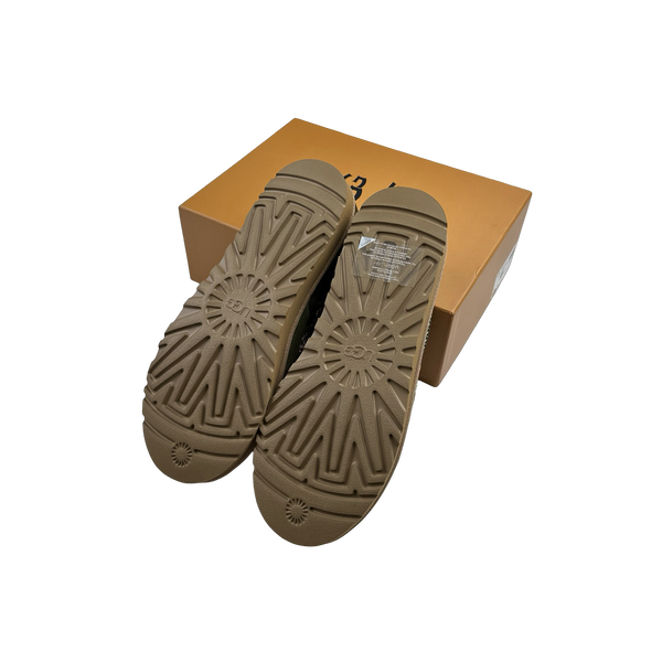 UGG X Palace Burnt Olive Embroidered Japanese Camo Tasman Shoes - UK 9
