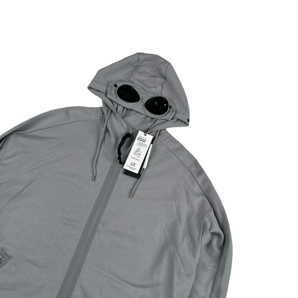 CP Company Stone Grey Goggle Hoodie - XXL