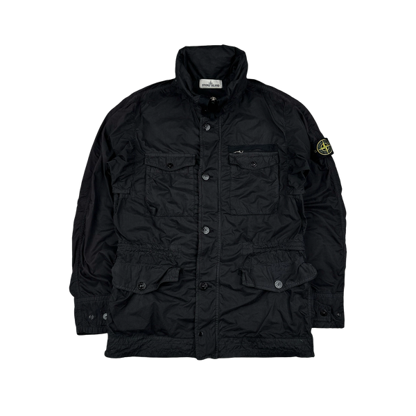 Stone Island 2015 Black David TC Multipocket Field Jacket - Medium