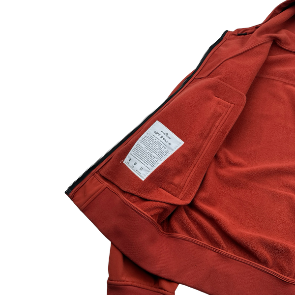Stone Island 2013 Orange Soft Shell R Jacket - Large