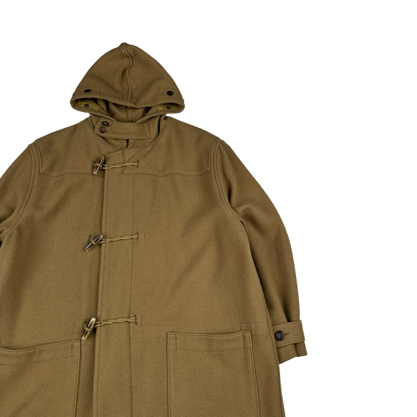 CP Company Camel Wool Montgomery Style Duffle Jacket - XL