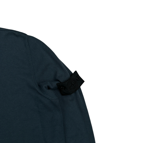 Stone Island 2018 Shadow Project Dark Turquoise Lightweight Buttoned Jumper - Medium