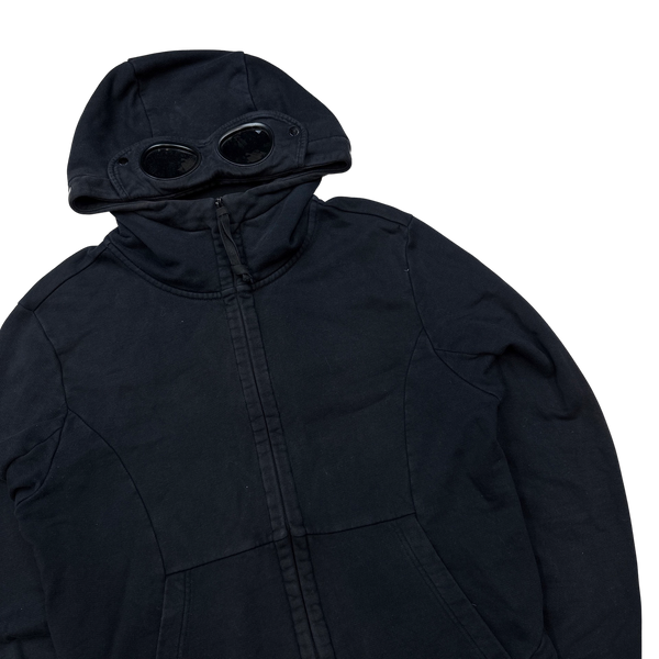 CP Company Navy Goggle Hoodie - Large