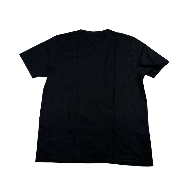 CP Company Metropolis Black Graphic T Shirt - XL
