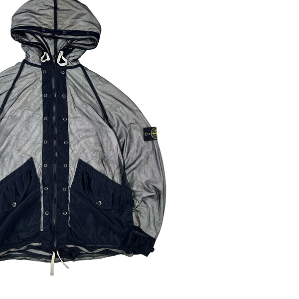 Stone Island 2003 Interliner Mesh Hooded Jacket - Medium – Mat's Island