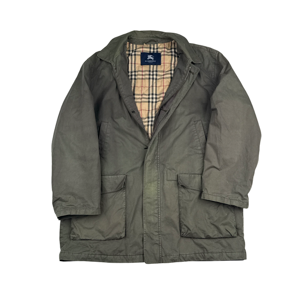 Burberry Nova Check Lined Collared Jacket - XL