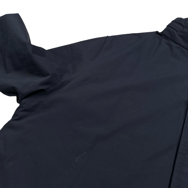 Prada Navy Nylon Red Label Long Jacket - XL