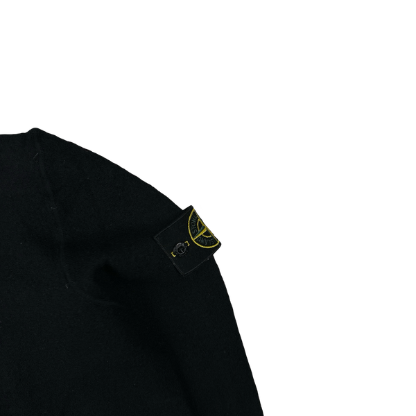 Stone Island 2009 Black Wool Jumper - XS
