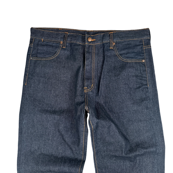 Bape Raw Denim Baggy Fit Spellout Graphic Jeans - 38