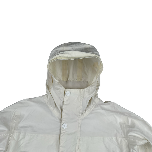 Stone Island 2011 White Ventile Ghost Jacket - XL