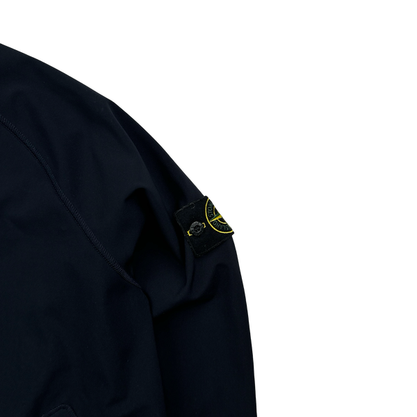 Stone Island 2018 Dark Navy Light Soft Shell R Jacket - Small