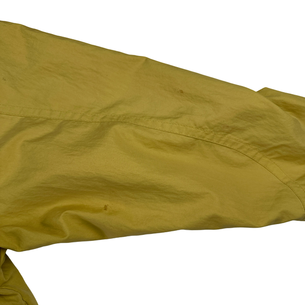 Baracuta Yellow Quilted Zipped Jacket - Large
