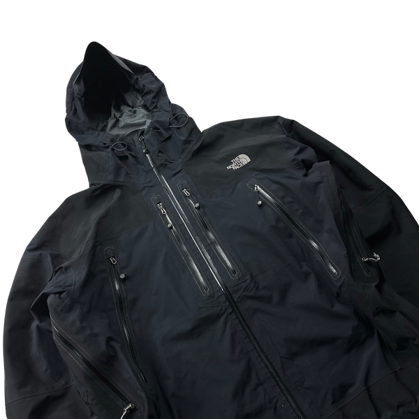 North Face Black Summit Series Goretex Rain Jacket - XL