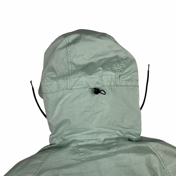 CP Company Mint Green Raso-CP Zipped Goggle Jacket - Small