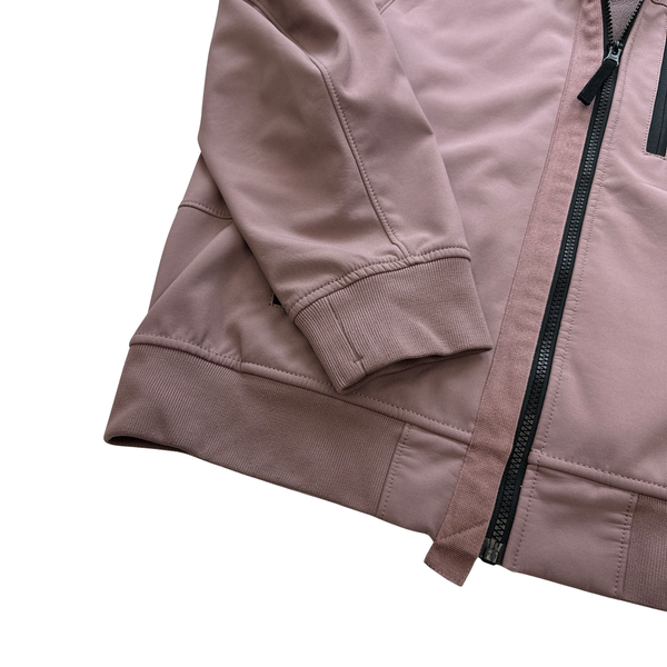 Stone Island 2018 Dusty Rose Soft Shell R Jacket - XL