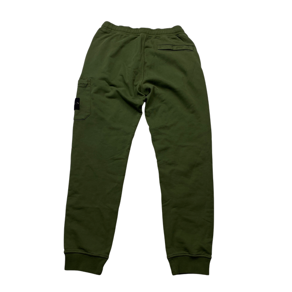 Stone Island 2022 Khaki Cotton Jogging Bottoms Medium Mat s Island