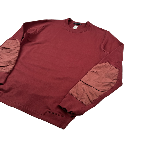 Stone Island 2013 Brick Red Comfort Fit Shadow Project Crewneck - Large