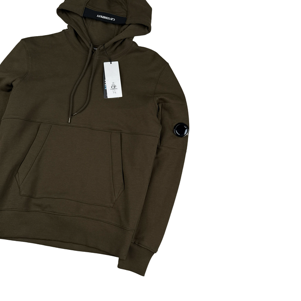 CP Company Khaki Lens Viewer Hoodie - XS