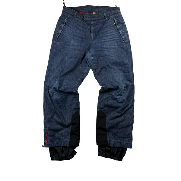 Prada Denim Archive Baggy Fit Ski Trousers - 34"