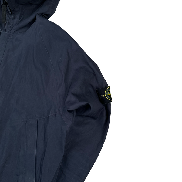 Stone Island Water Repellent Supima Cotton Parka Jacket - Large