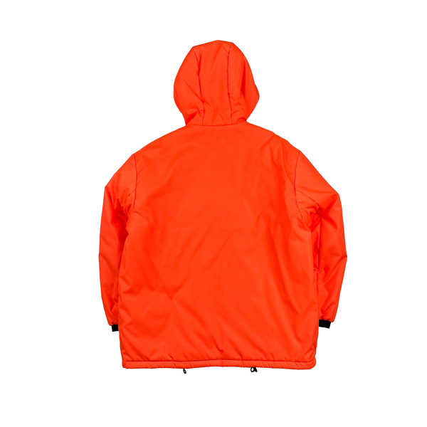 Prada Linea Linea Rossa 2018 Corallo Fluo Spellout Jacket - Medium