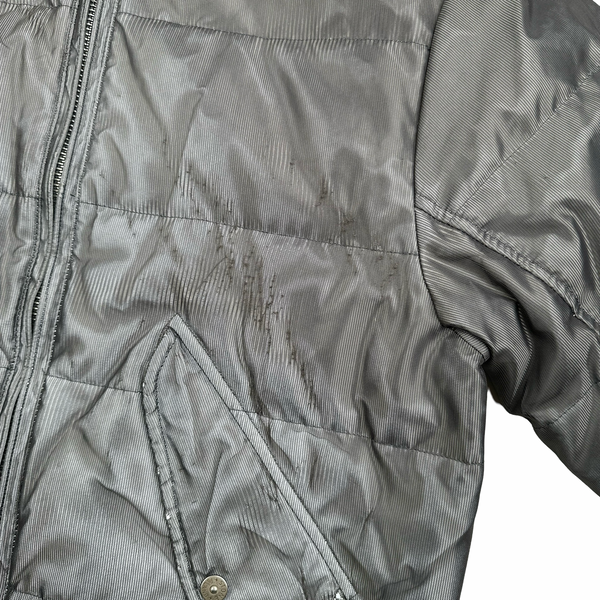 Stone Island 2008 Down Filled Mesh Reflective Jacket - Medium