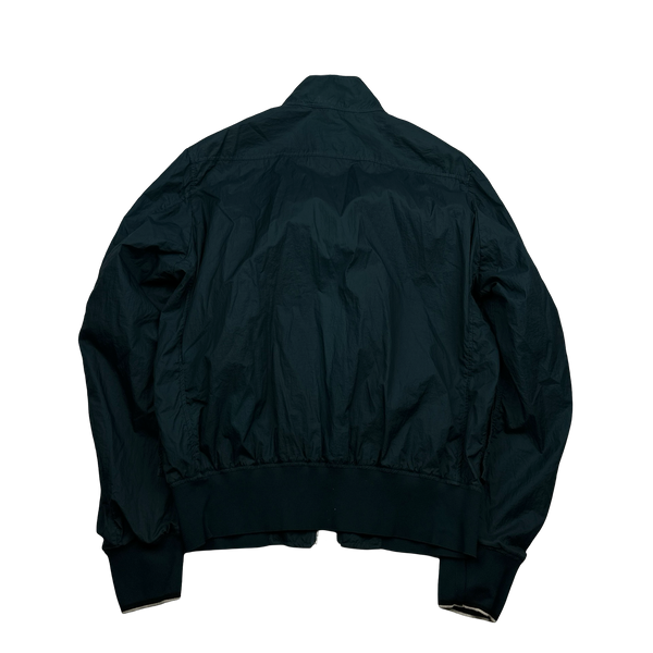 CP Company Teal Giubbino Sfoderato Lightweight Bomber Jacket - XL