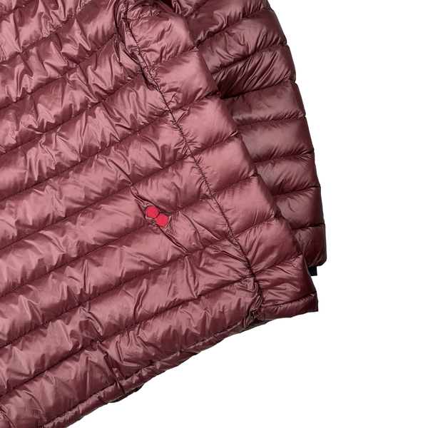 CP Company Burgundy Down Filled DD Shell Goggle Puffer Jacket - 3XL