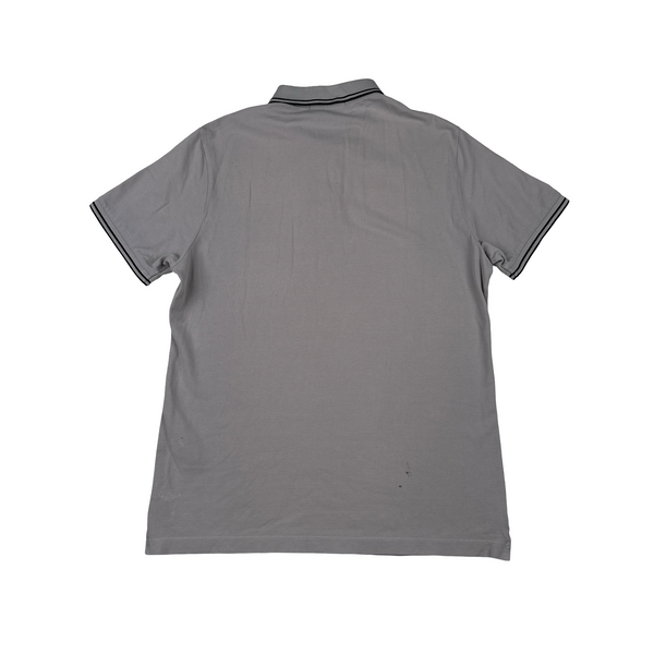 Stone Island Light Purple Short Sleeved Polo Top - XL