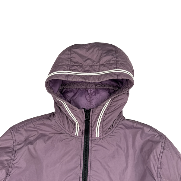Stone Island 2020 Lavender Garment Dyed Primaloft TC Jacket - XL