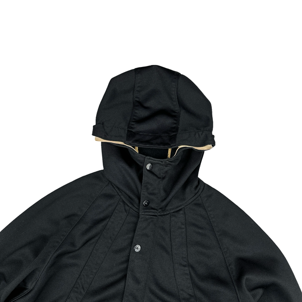 Stone Island Vintage 2003 Black Paul Harvey Hooded Jacket - Medium