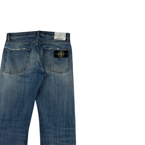 Stone Island 2011 RE Light Wash Denim Jeans - 32"
