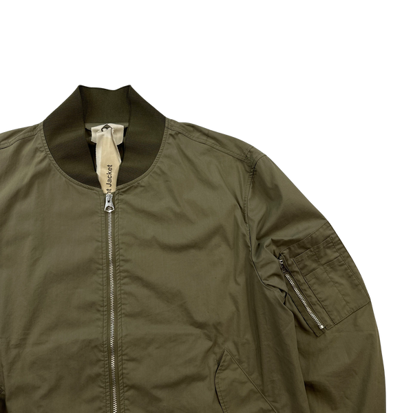 Ten C Army Green Flight Jacket - Large