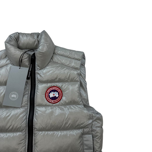 Canada Goose Silver Pearl Down Filled Gilet Small