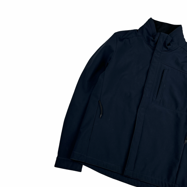 Stone Island 2016 Navy Fleece Lined Soft Shell R Jacket - Medium