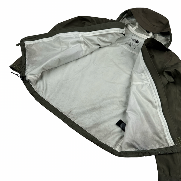 North Face Khaki Futurelight Lightweight Rain Jacket - Small