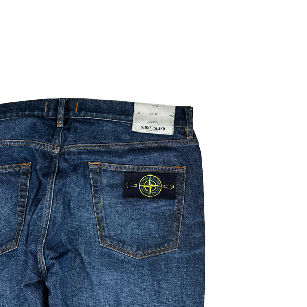 Stone Island 2016 Dark Wash RE T Denim Jeans - 36"