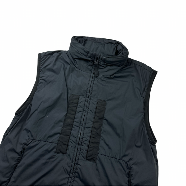 Stone Island 2022 Black Juniors Gilet Jacket - XS