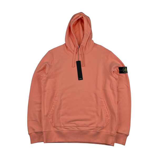 Stone Island 2022 Coral Pullover Cotton Hoodie - Large