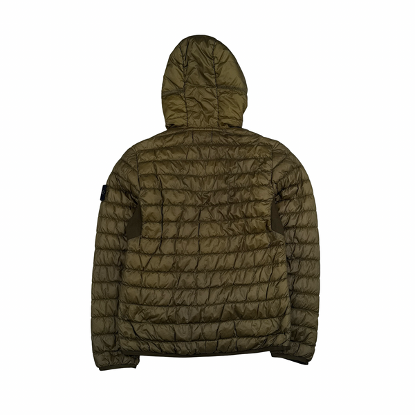 Stone Island 2018 Green Down Filled Puffer - Small