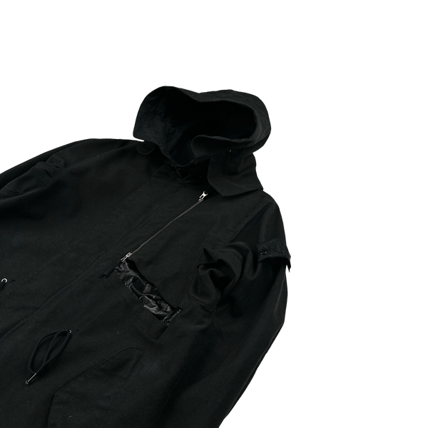 Stone Island 2012 Diagonal-R Wool Shadow Project Long Jacket - Medium