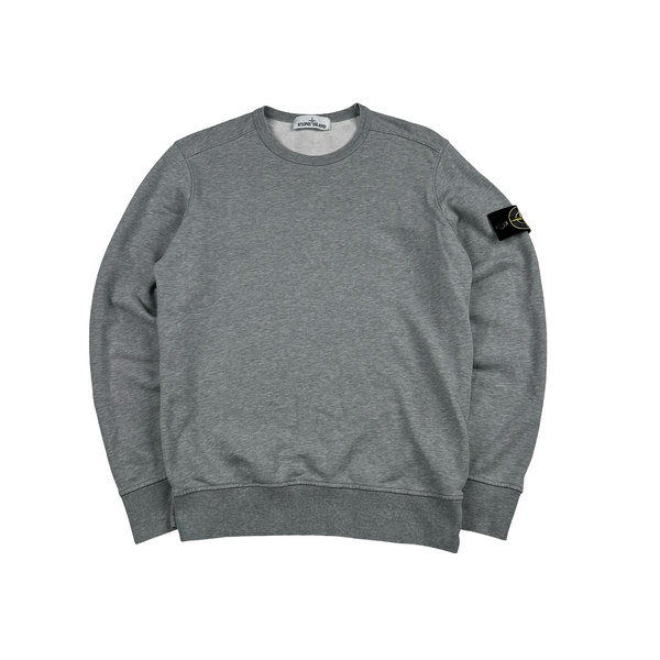 Stone Island 2019 Grey Crewneck Sweatshirt - Small