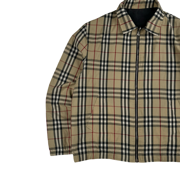 Burberry Reversible Nova Check Reversible Bomber Jacket - Large