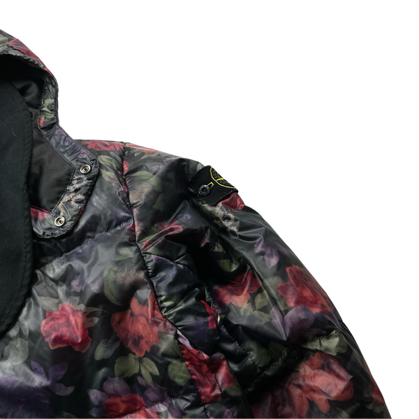 Stone Island Floral Lamy Cover Stampato Puffer Jacket - Medium