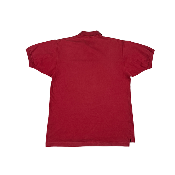 Stone Island 80's Marina Compass Vintage Cotton Polo Shirt - XL