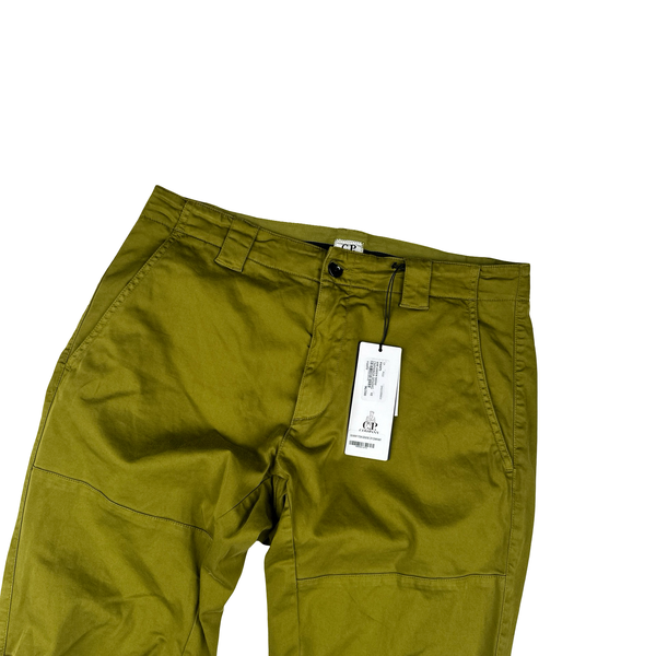 CP Company Pine Green Ergonomic Fit Cargo Trousers - Medium