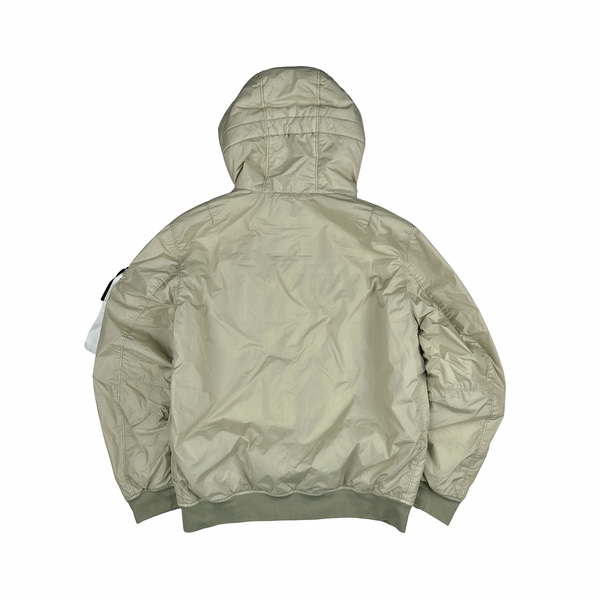 Stone Island 2024 Tan Crinkle R-NY Primaloft Jacket - Large