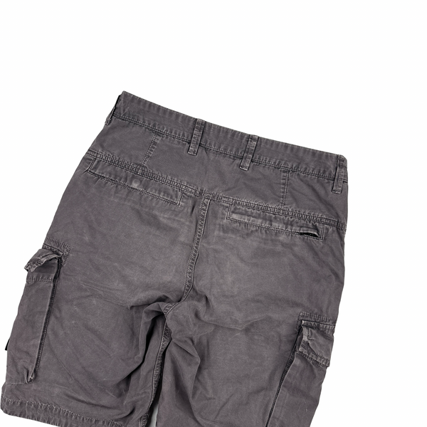 Stone Island 2019 Dark Plum Slim Fit Cargo Shorts - 28"