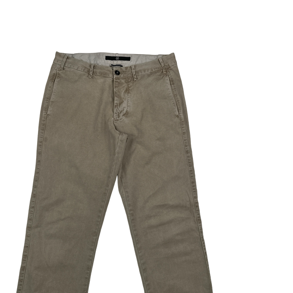Stone Island Denims 2008 Tan Cotton Cargo Trousers - 32"