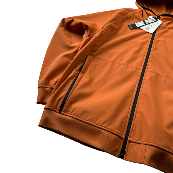 Stone island soft shell r orange on sale